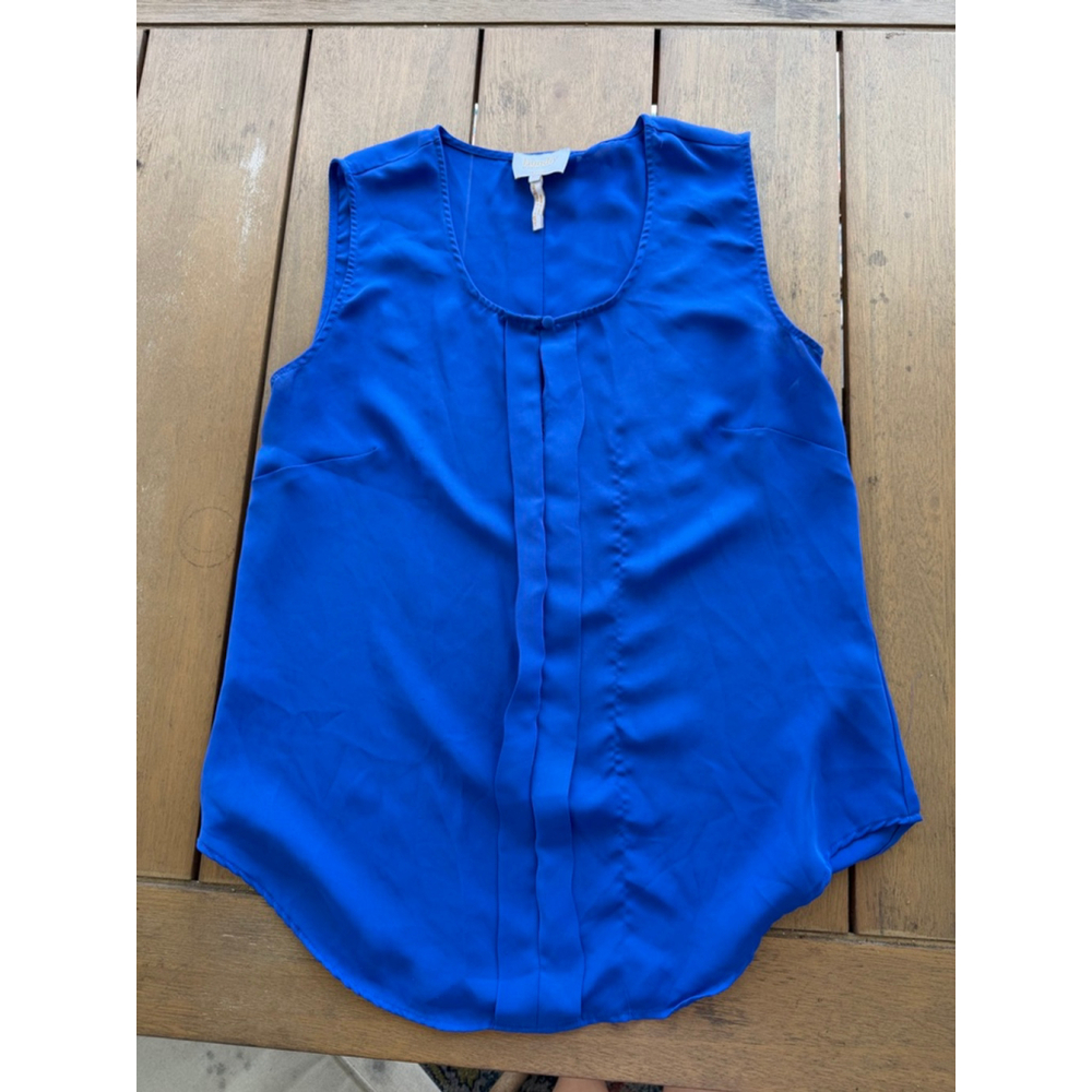 Laundry by Shelli Segal Blue Blouse M